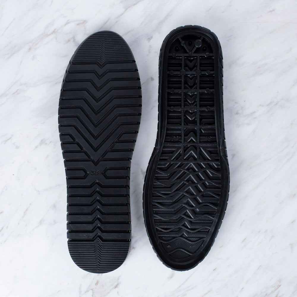 Loren Espadril / Ayakkabı Tabanı Plastik 38 Numara Siyah